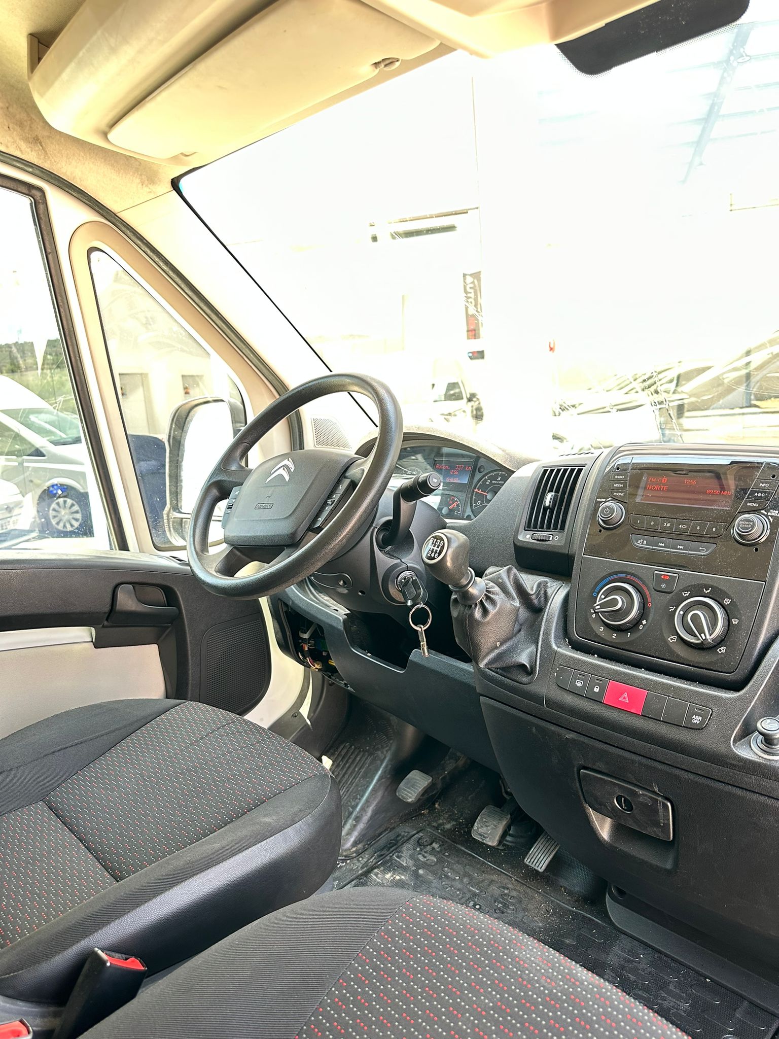 Interior cabina